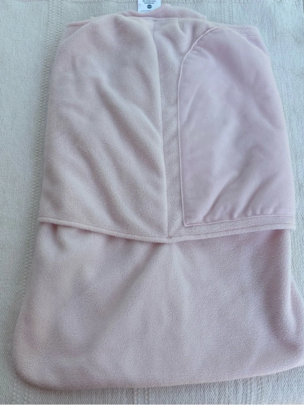 HALO Micro-Fleece Sleepsack Swaddle pink newborn